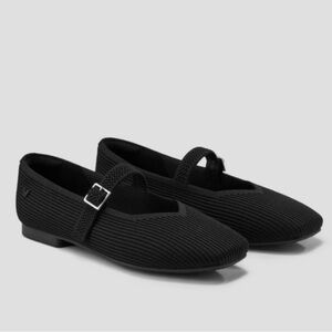 VIVAIA Margot Mary-Jane Square-Toe Ballet Flats